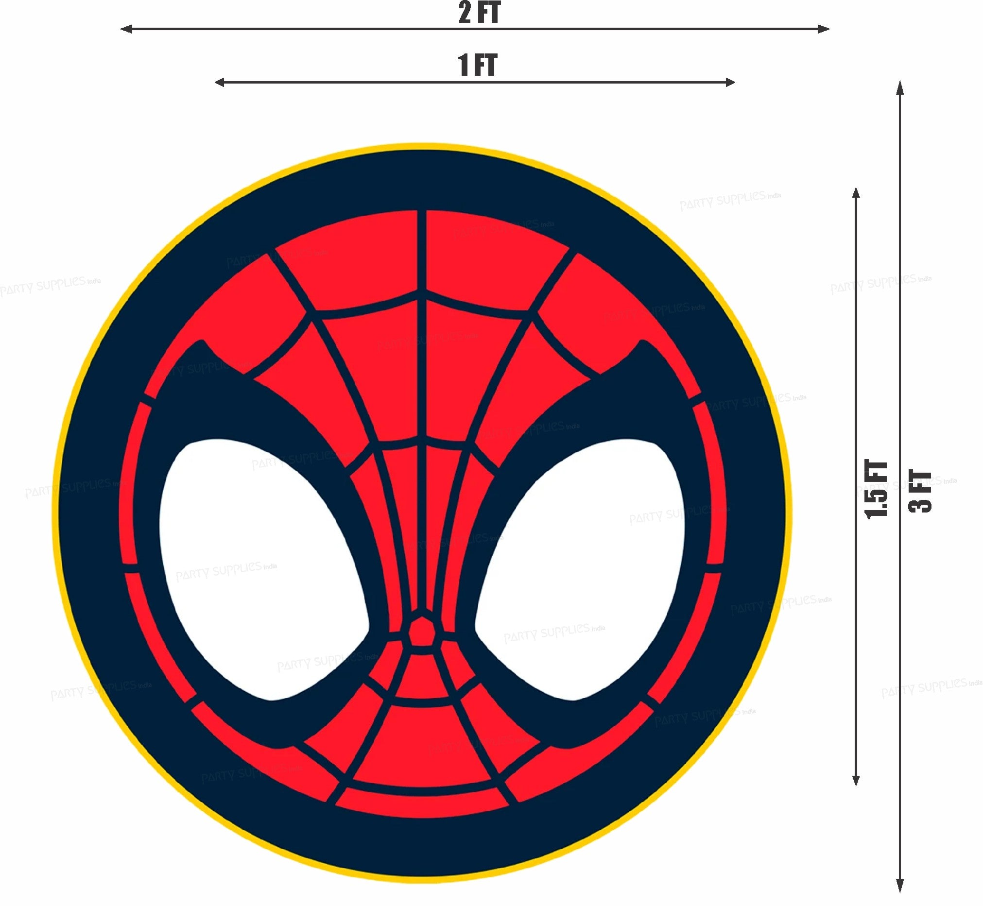 Spidey and his Amazing Friends Theme Cutout SPY-15