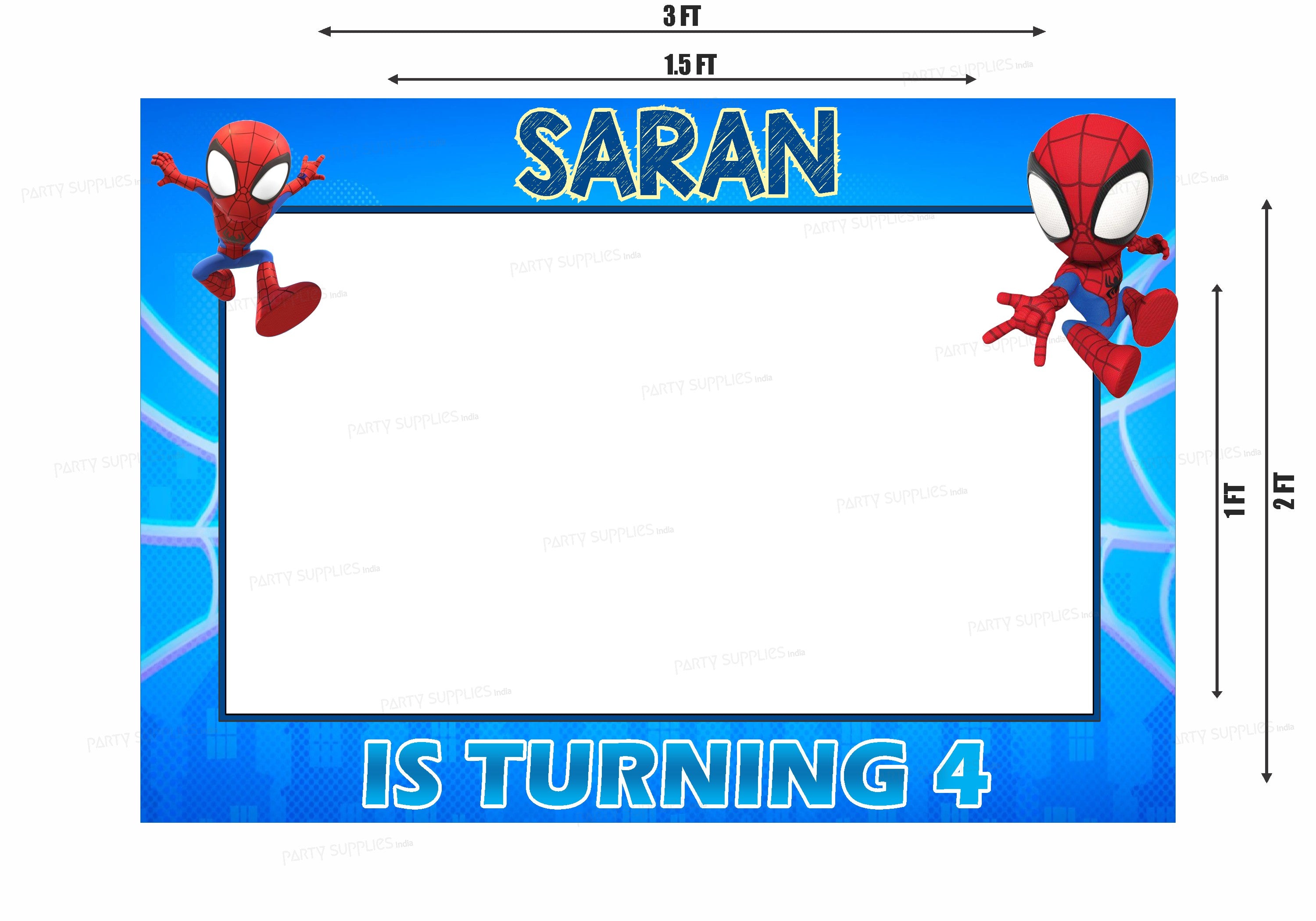 Spidey and his Amazing Friends Theme PhotoBooth