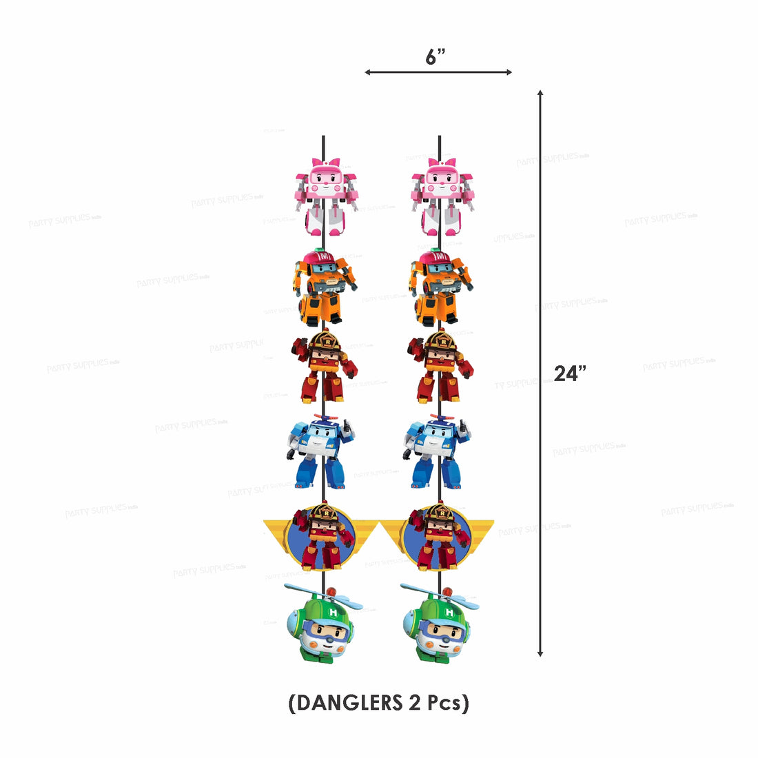 Robo Poli Theme Preferred Combo Kit