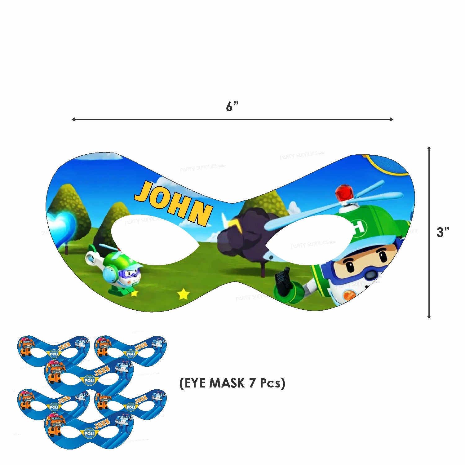 Robo Poli Theme Preferred Combo Kit