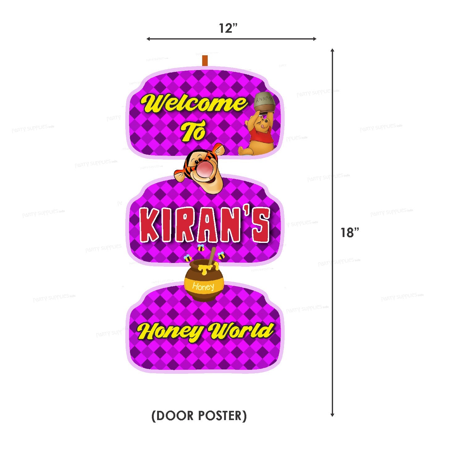 Winnie the Pooh Theme Preferred Combo Kit - image 5 of 10 | Party Supplies India