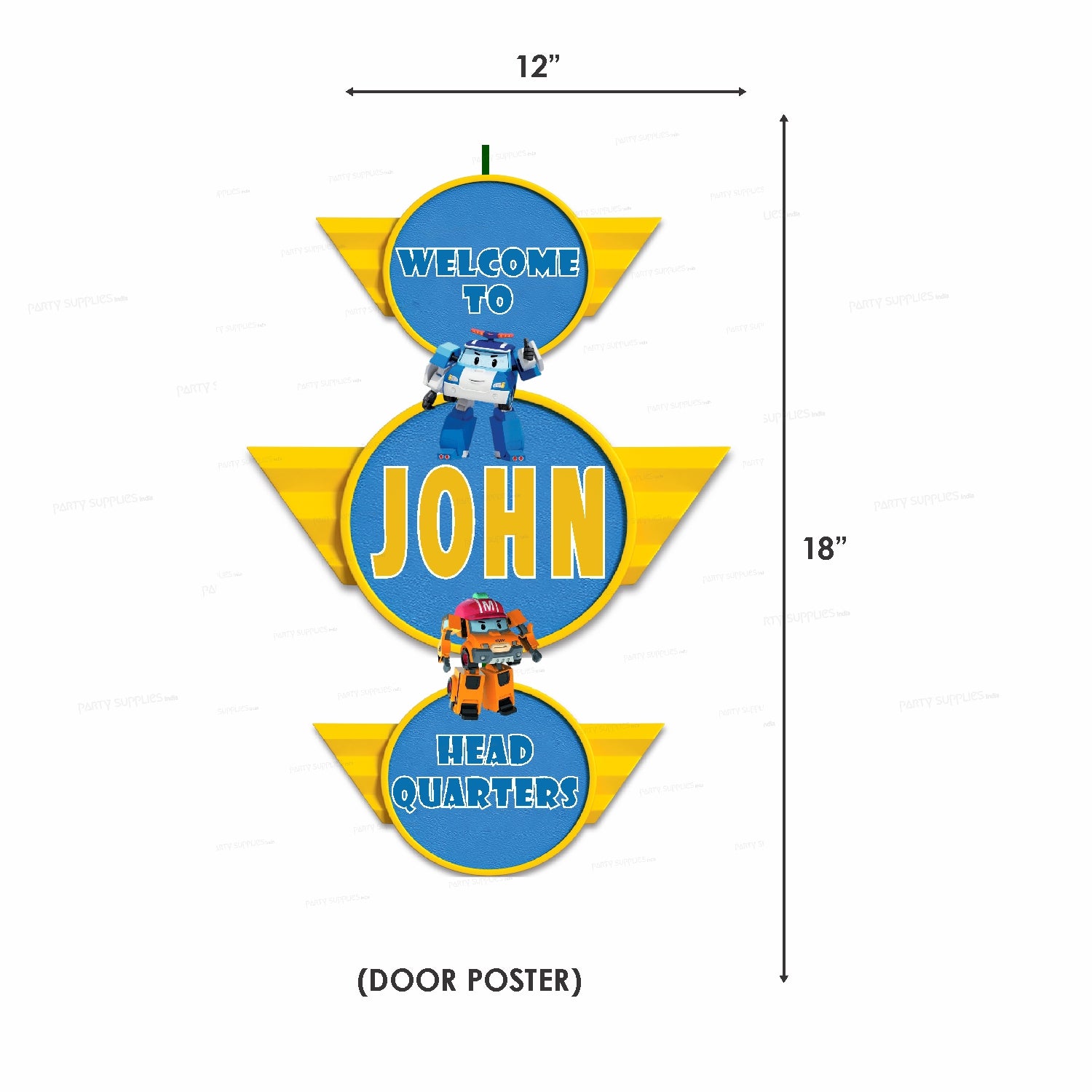 Robo Poli Theme Preferred Combo Kit