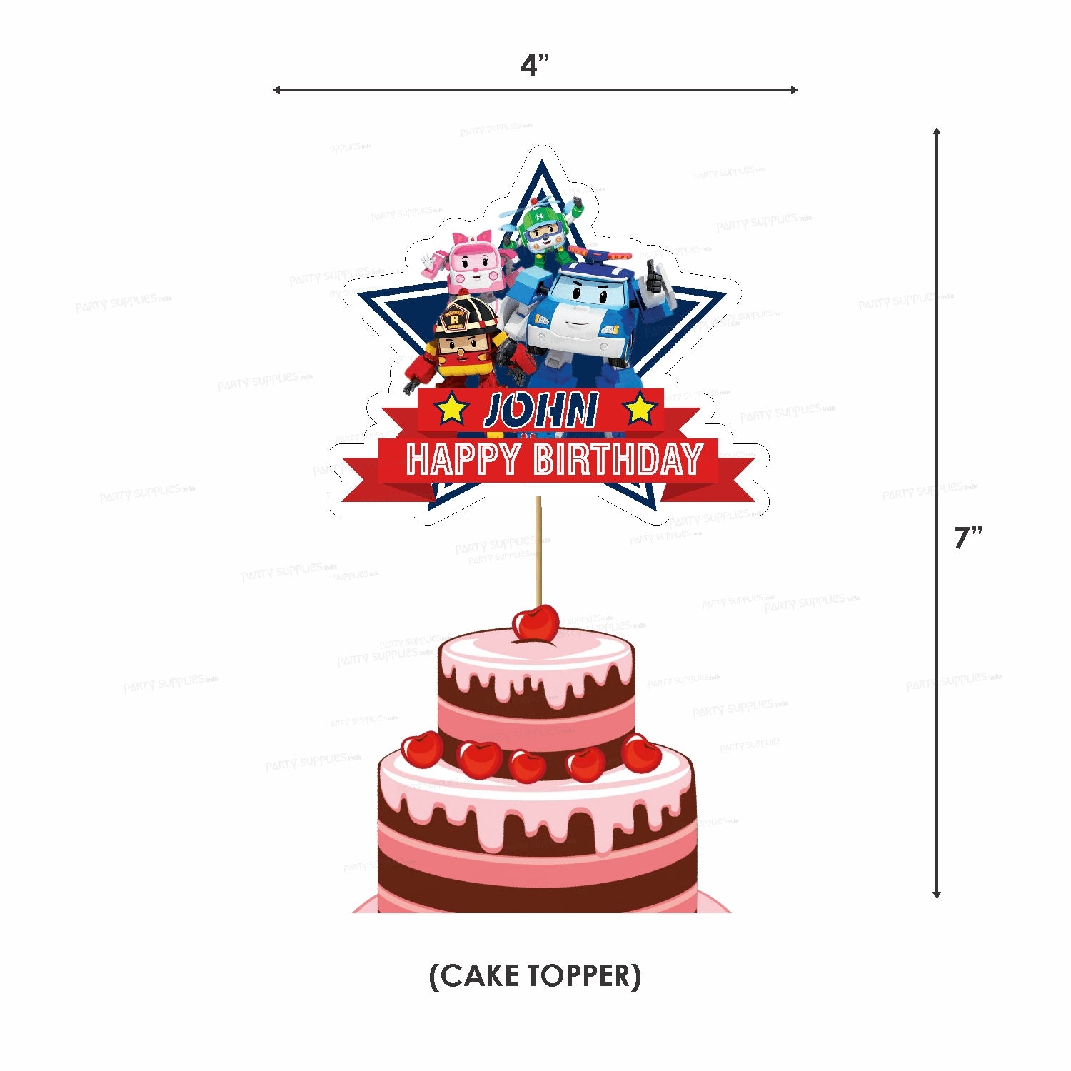 Robo Poli Theme Preferred Combo Kit