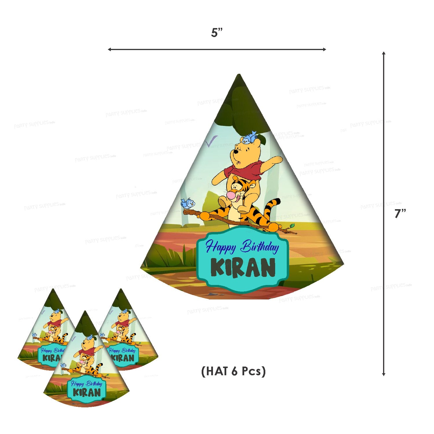 Winnie the Pooh Theme Preferred Combo Kit - image 7 of 10 | Party Supplies India