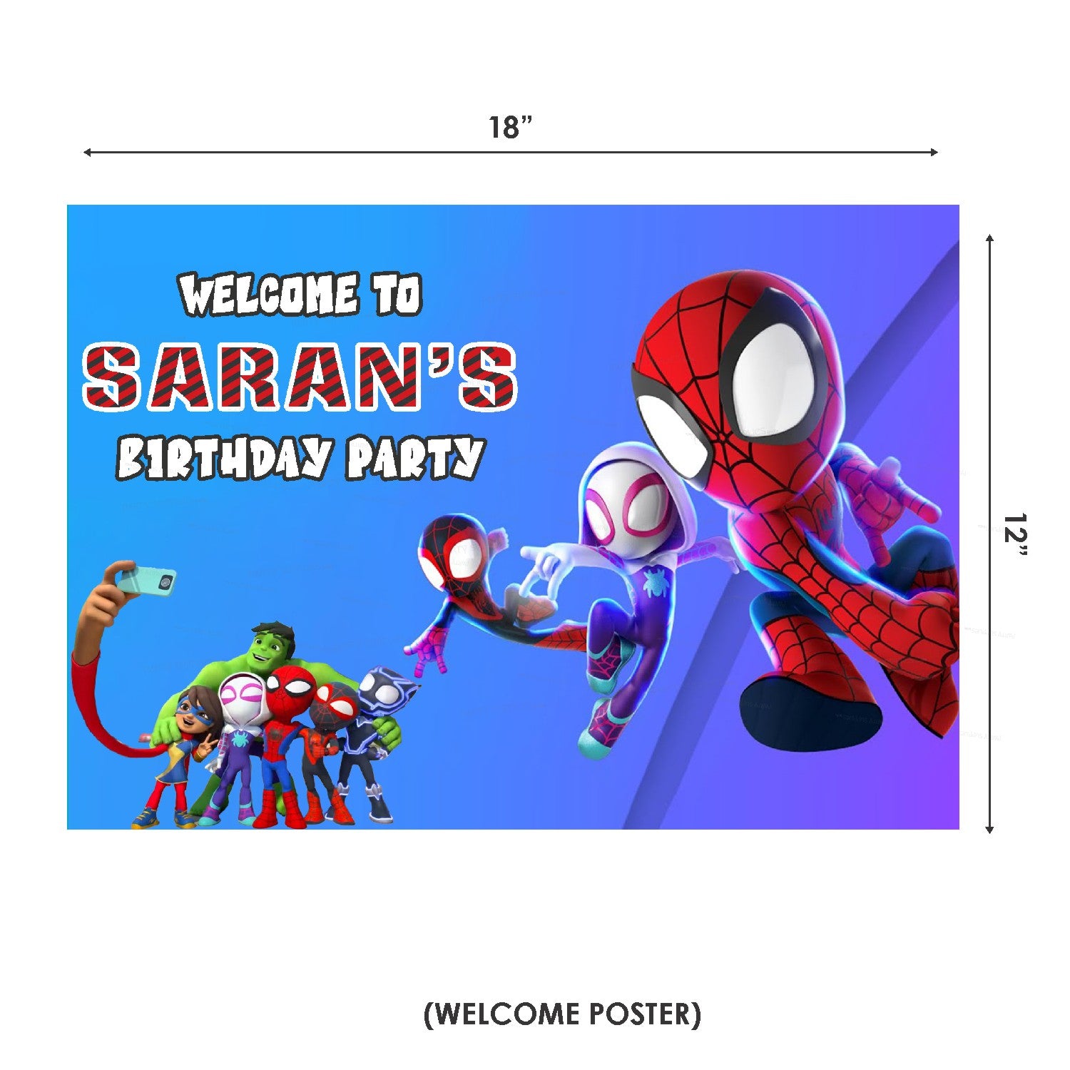 Spidey and his Amazing Friends Theme Preferred Combo Kit