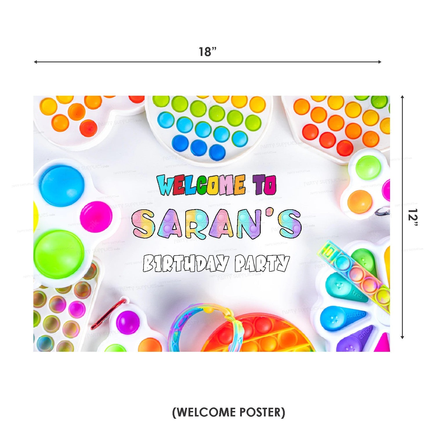 Pop It Theme Preferred Combo Kit