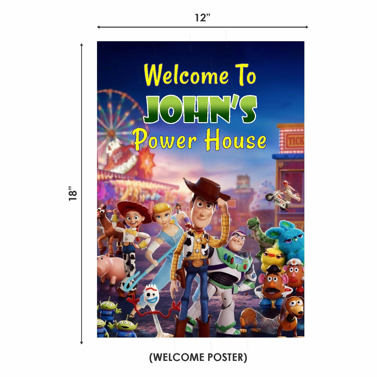 Toy Story Theme Preferred Combo Kit