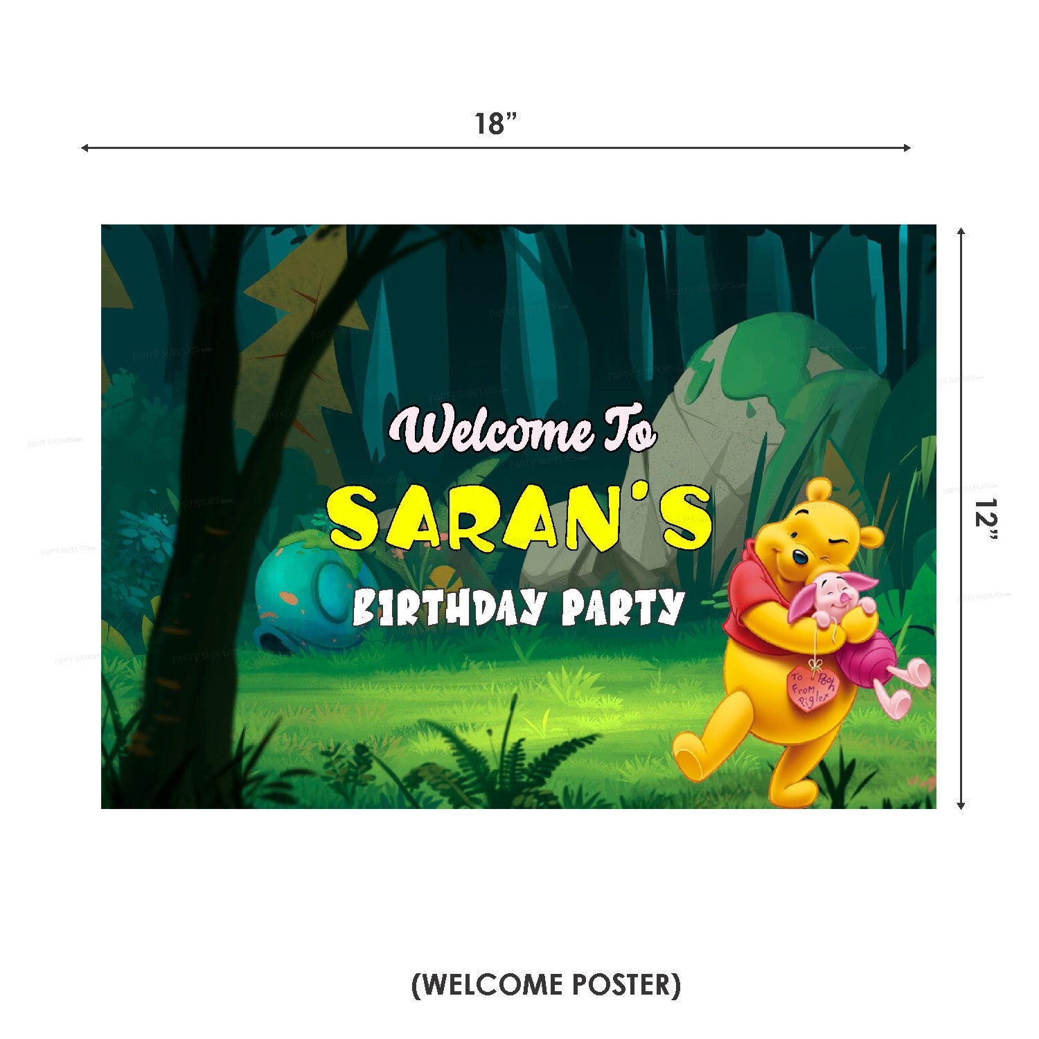 Winnie the Pooh Theme Preferred Combo Kit - image 8 of 10 | Party Supplies India