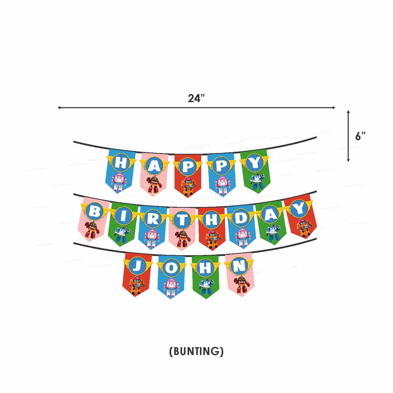 Robo Poli Theme Preferred Combo Kit