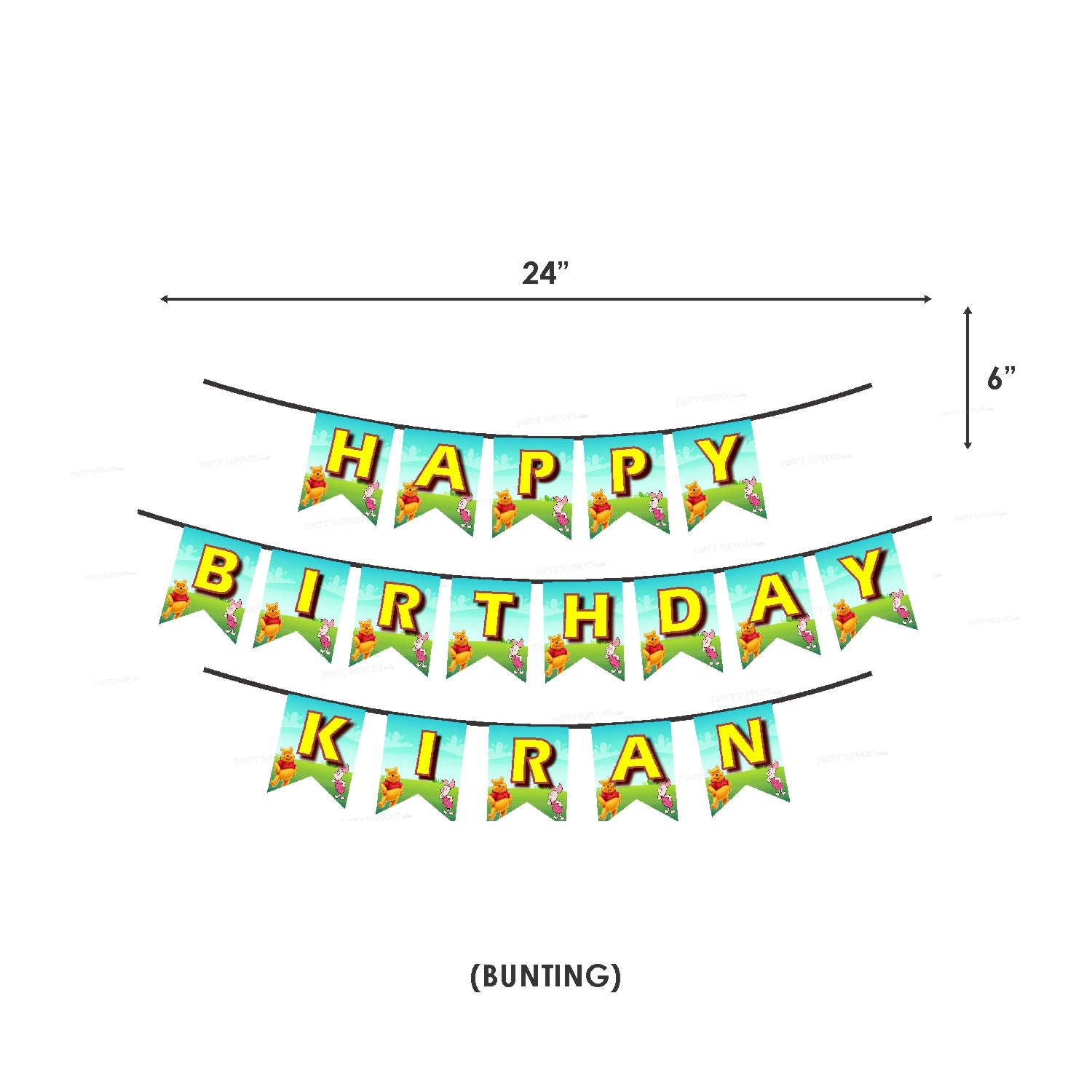 Winnie the Pooh Theme Preferred Combo Kit - image 9 of 10 | Party Supplies India