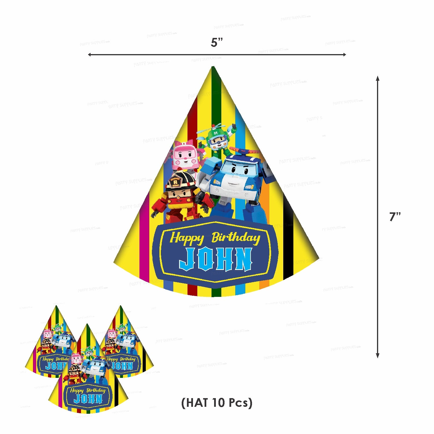 Robo Poli Theme Classic Combo Kit