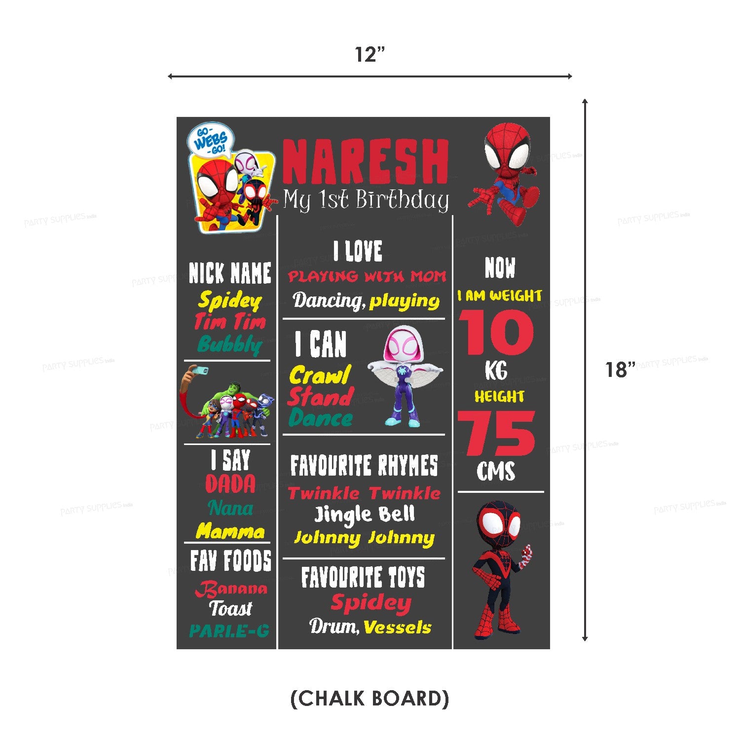 Spidey and his Amazing Friends Theme Classic Combo Kit