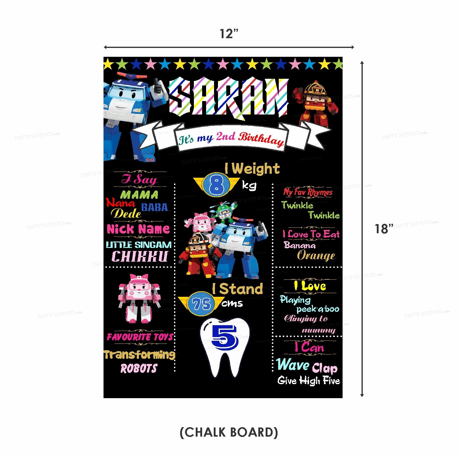 Robo Poli Theme Classic Combo Kit