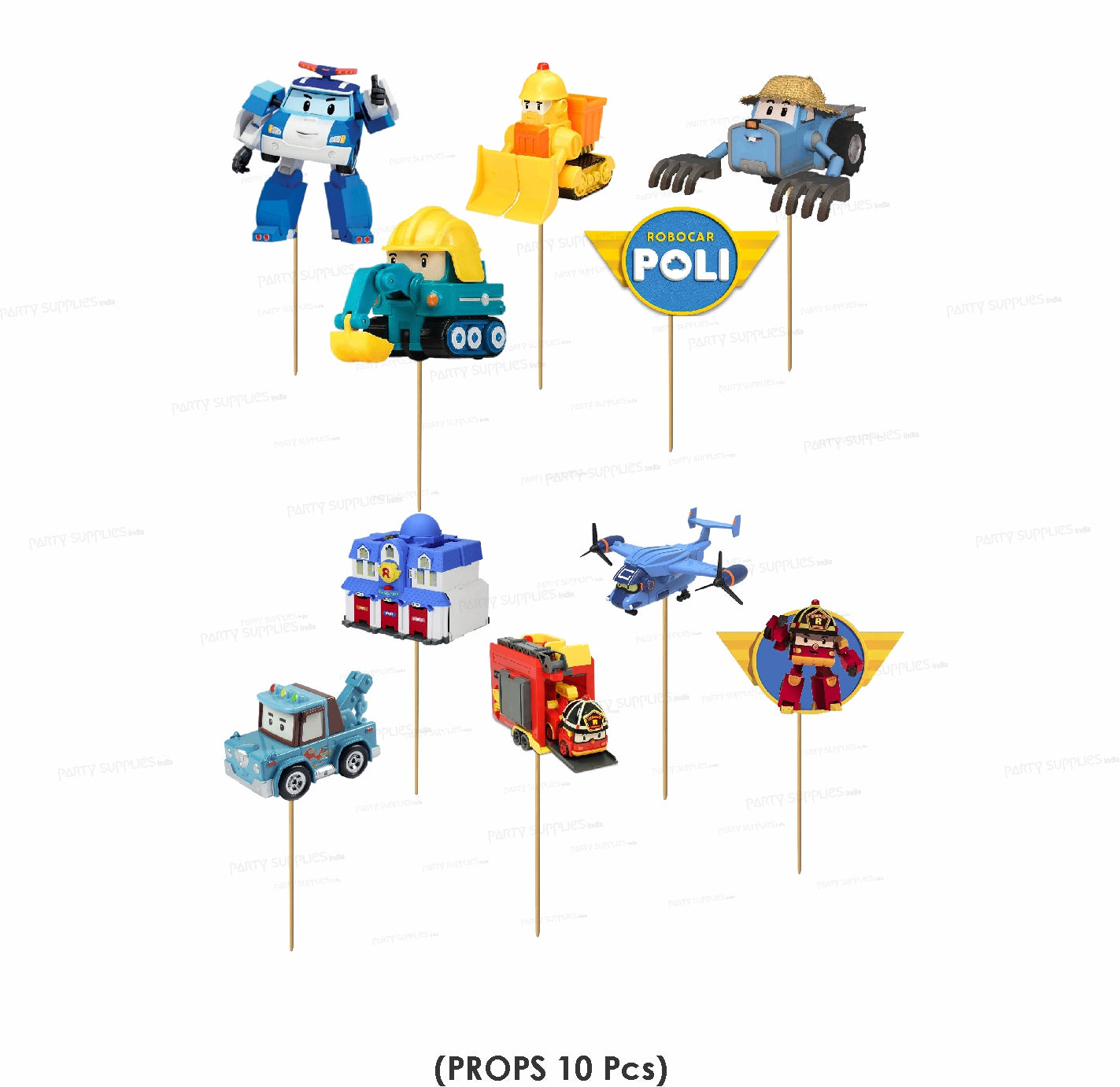 Robo Poli Theme Classic Combo Kit