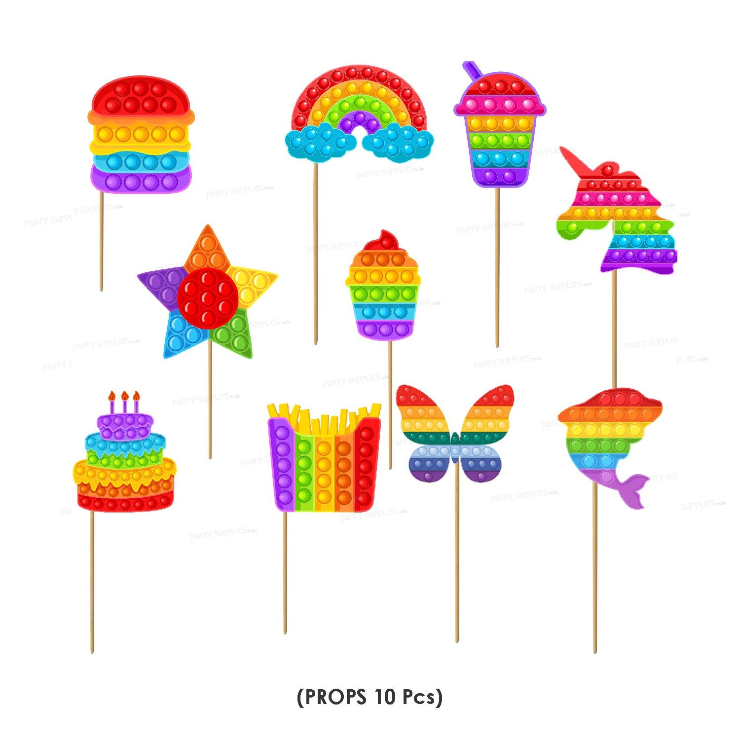 Pop It Theme Classic Combo Kit