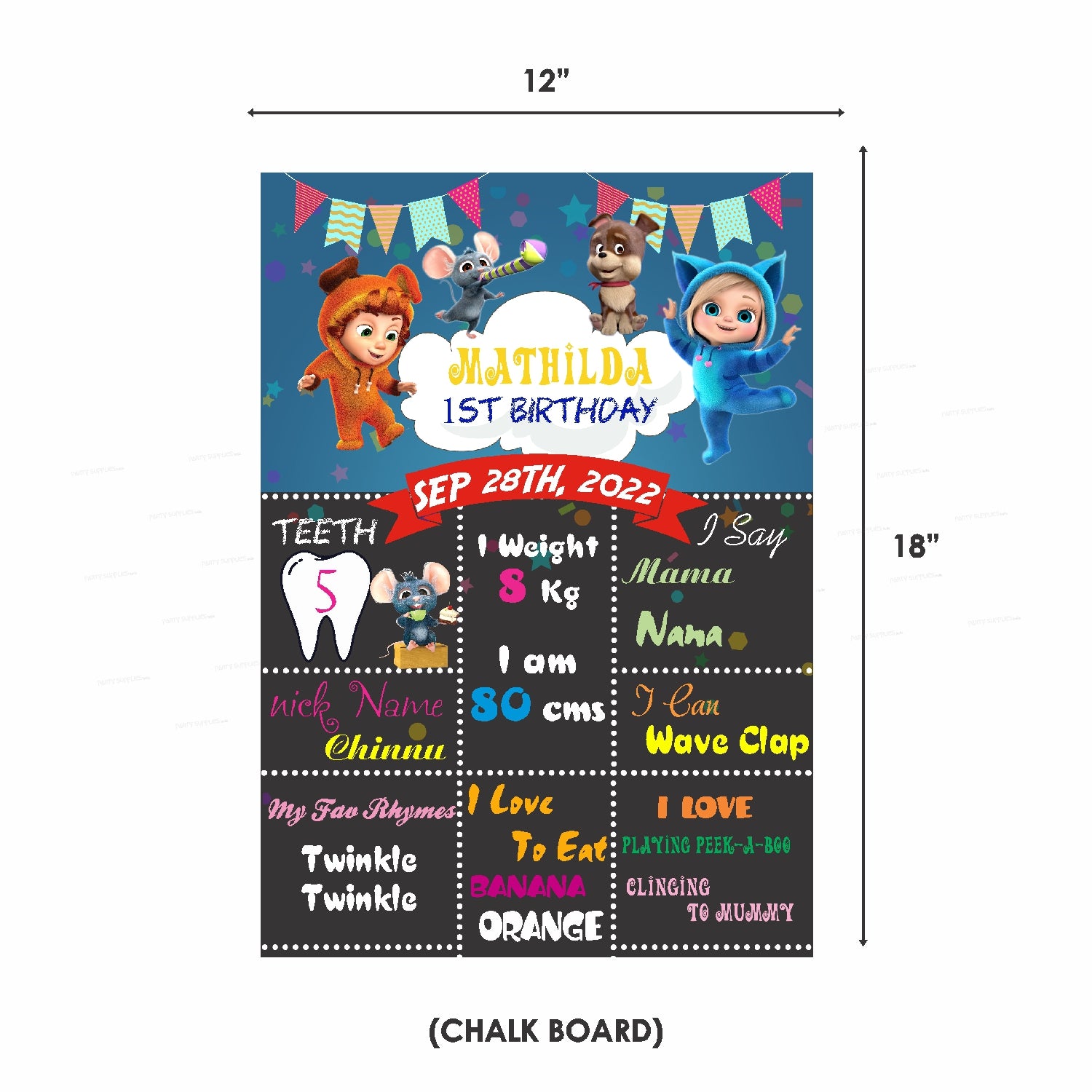 Dave & AvaTheme Premium Combo Kit - image 14 of 23 | Party Supplies India