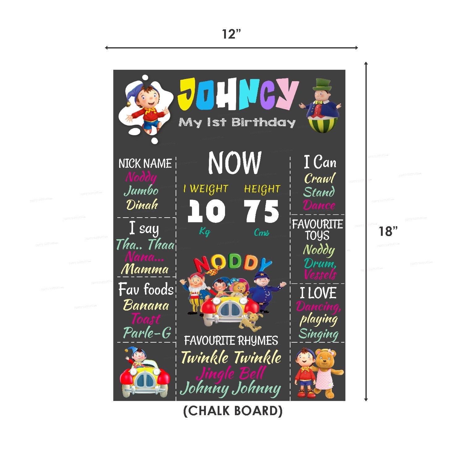 Noddy Theme Premium Combo Kit - image 14 of 23 | Party Supplies India