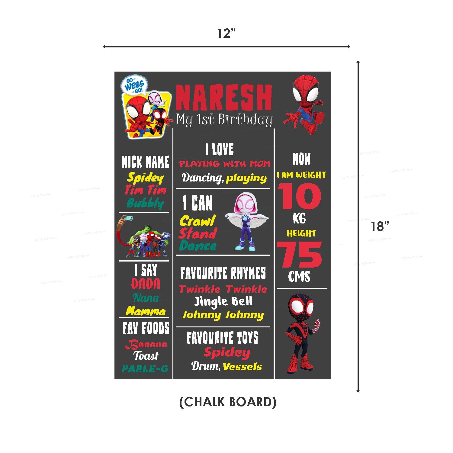 Spidey and his Amazing Friends Theme Premium Combo Kit