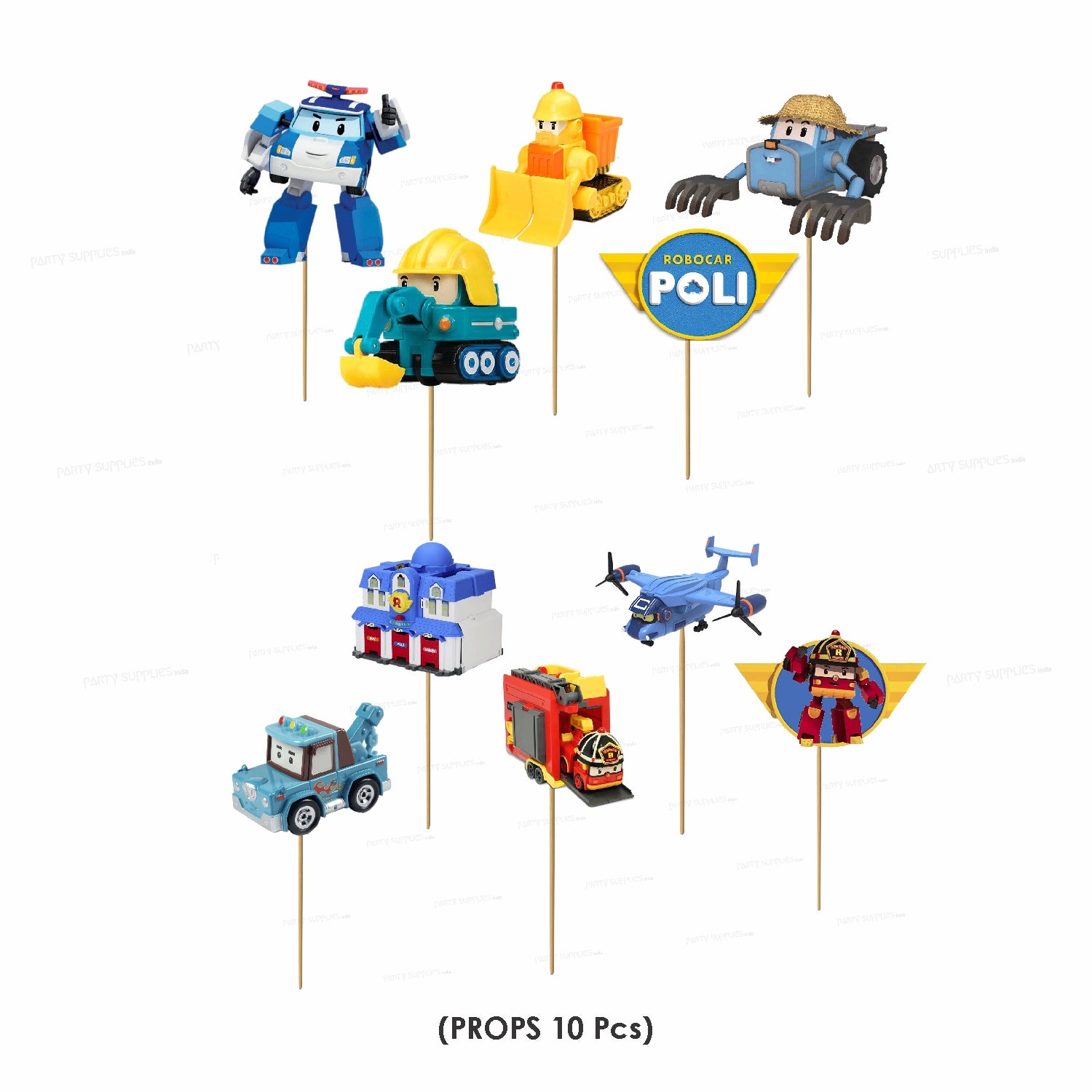 Robo Poli Theme Premium Combo Kit