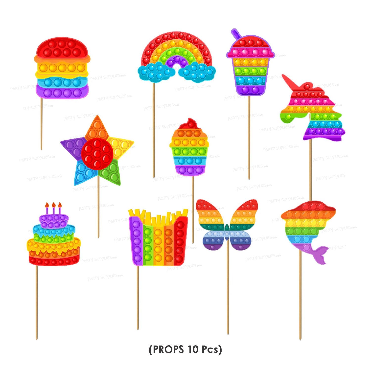 Pop It Theme Premium Combo Kit