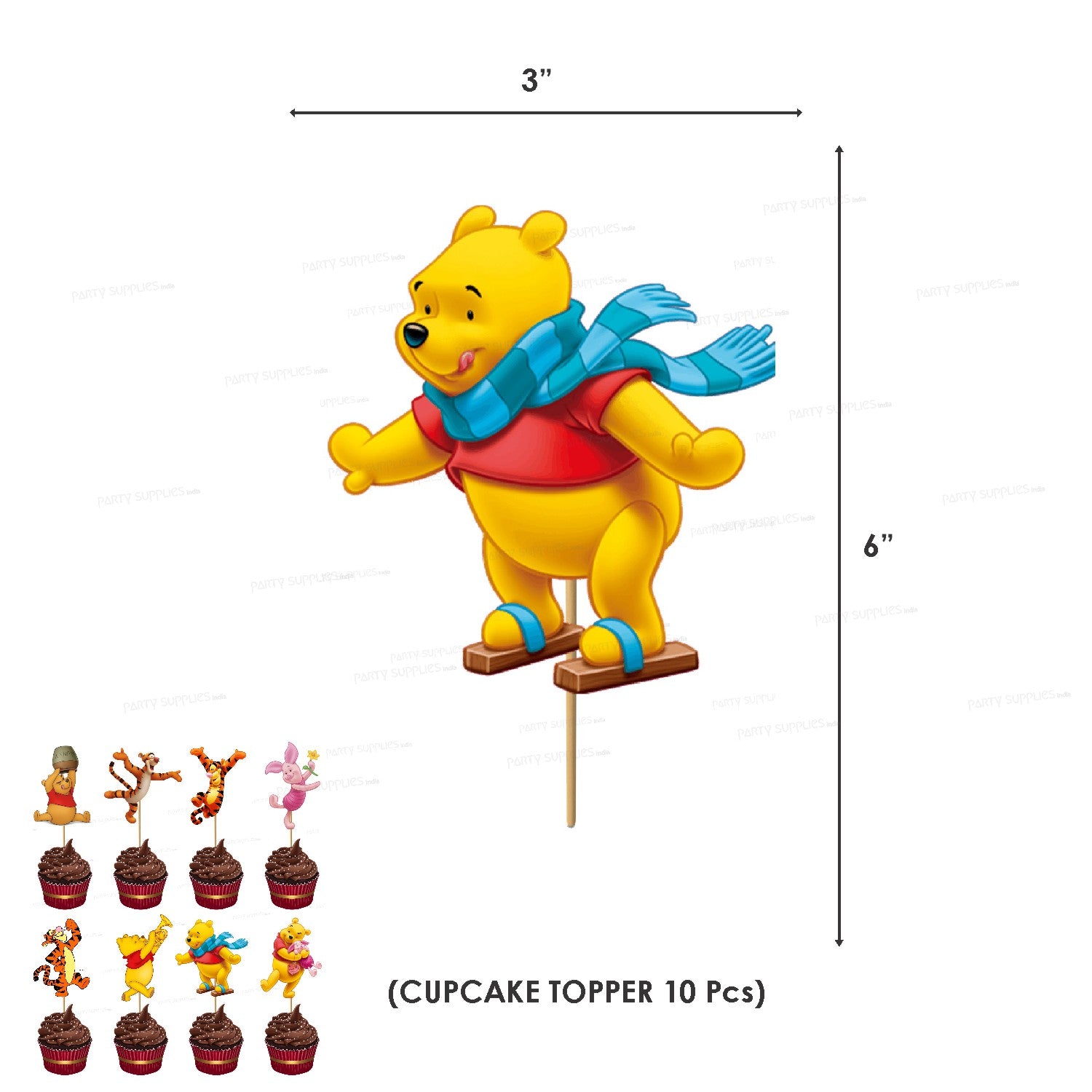 Winnie the Pooh Theme Premium Combo Kit