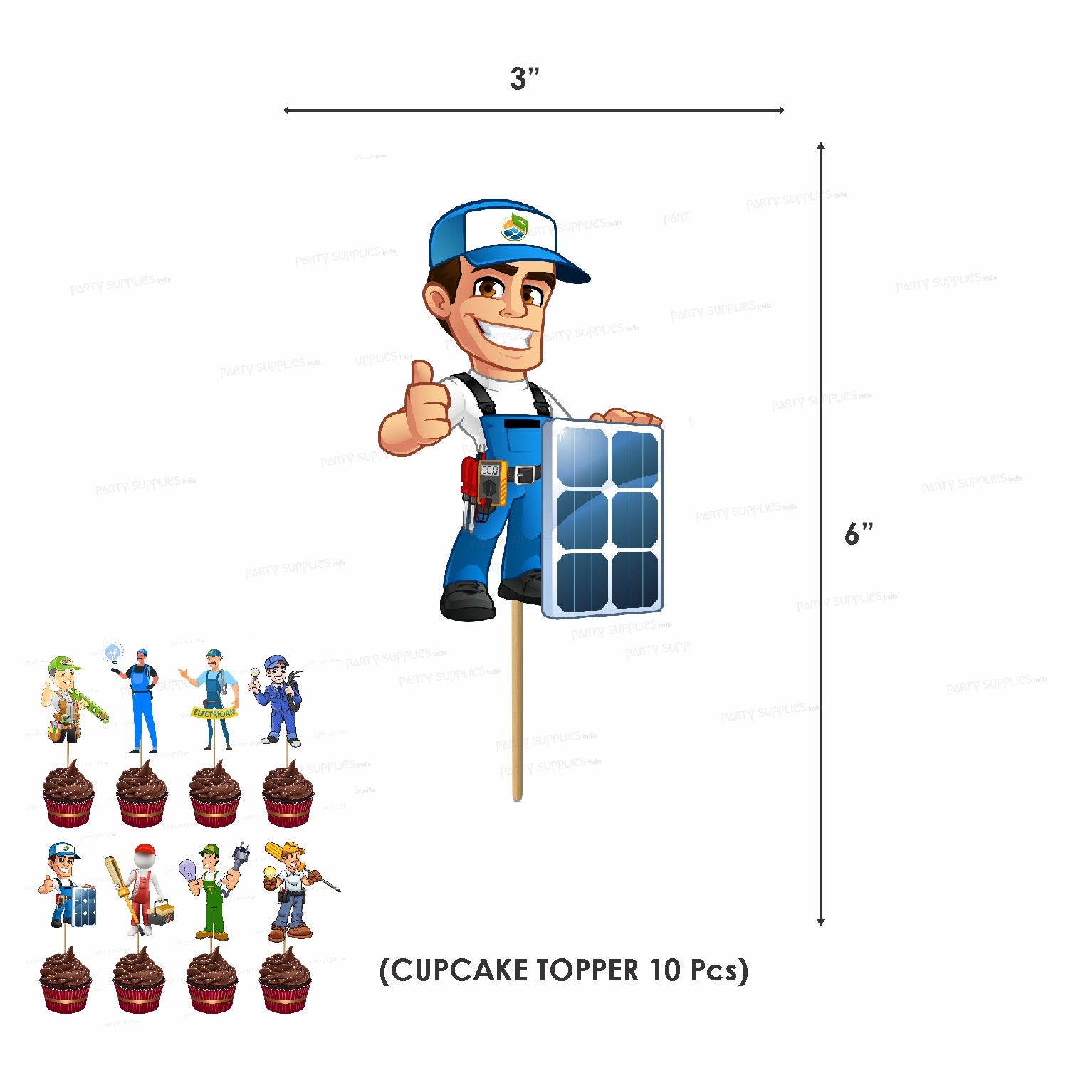 Electrician Theme Premium Combo Kit