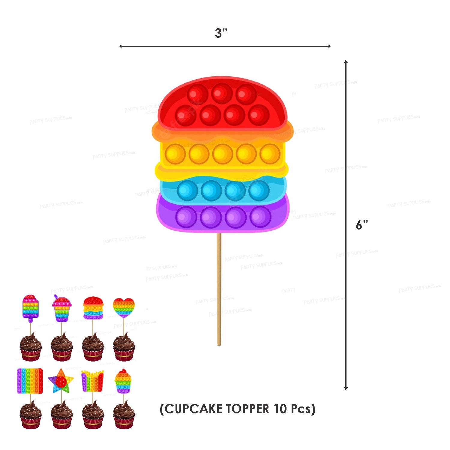 Pop It Theme Premium Combo Kit
