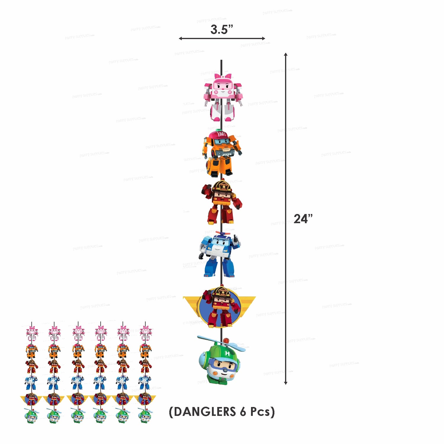 Robo Poli Theme Classic Combo Kit