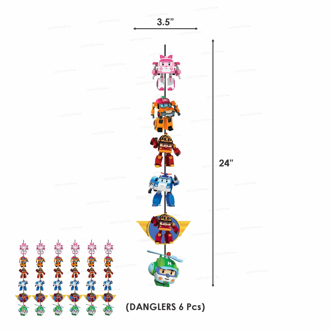 Robo Poli Theme Classic Combo Kit
