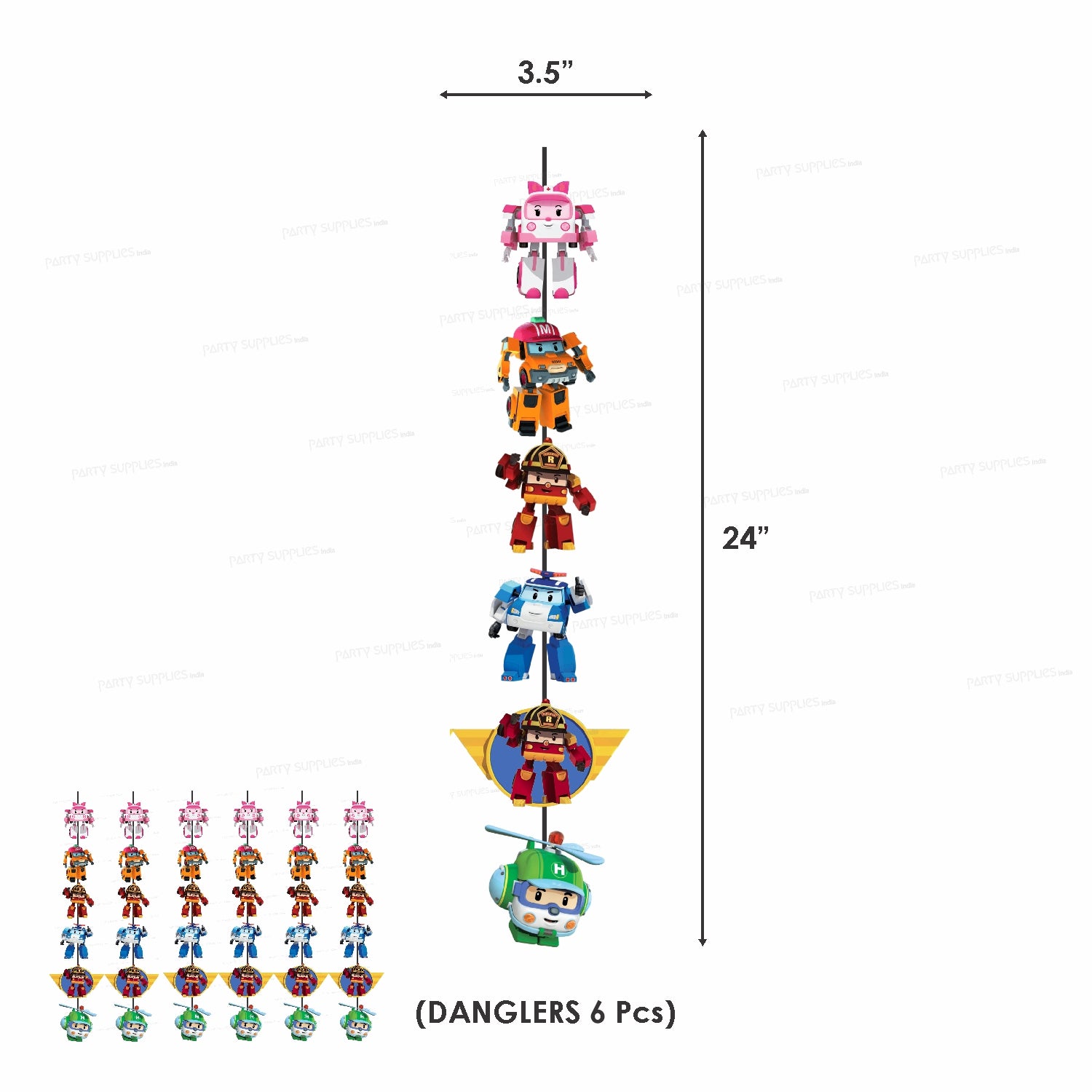 Robo Poli Theme Premium Combo Kit