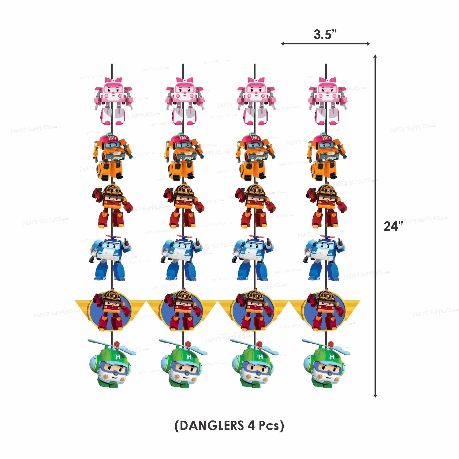 Robo Poli Theme Heritage Combo Kit