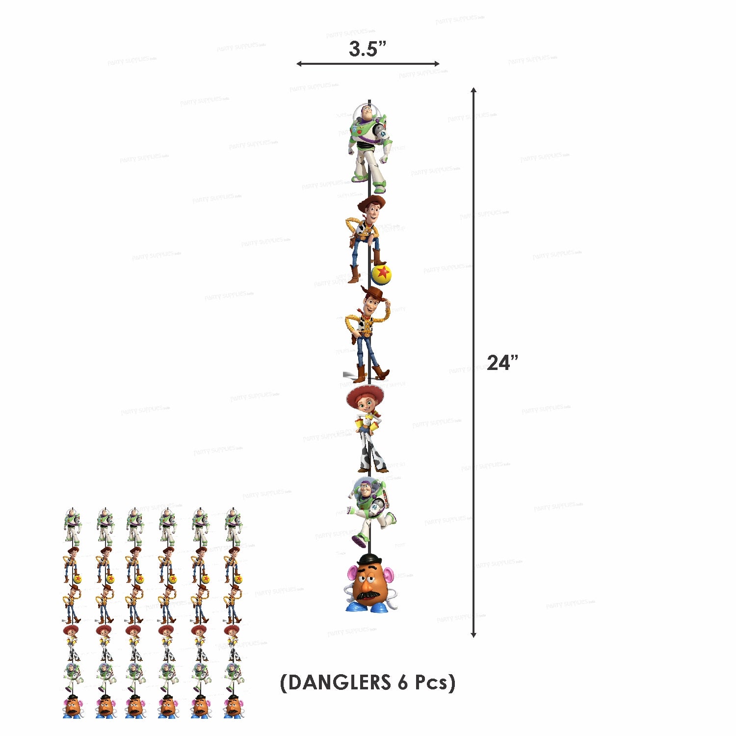 Toy Story Theme Classic Combo Kit - image 2 of 14 | Party Supplies India