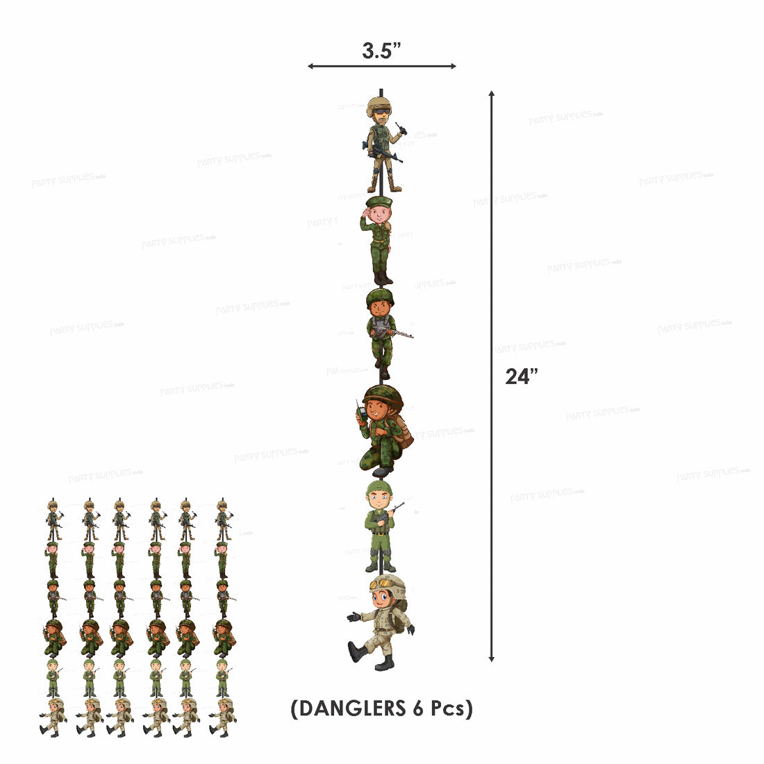 Military Theme Premium Combo Kit