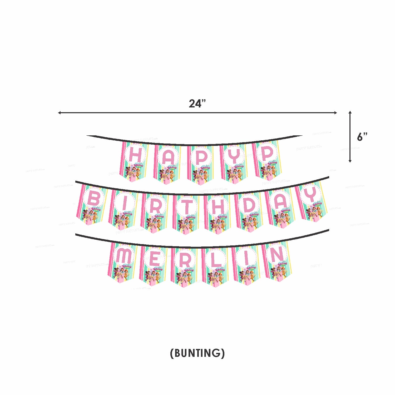 Butter Beans Heritage Theme Combo Kit - image 5 of 6 | Party Supplies India