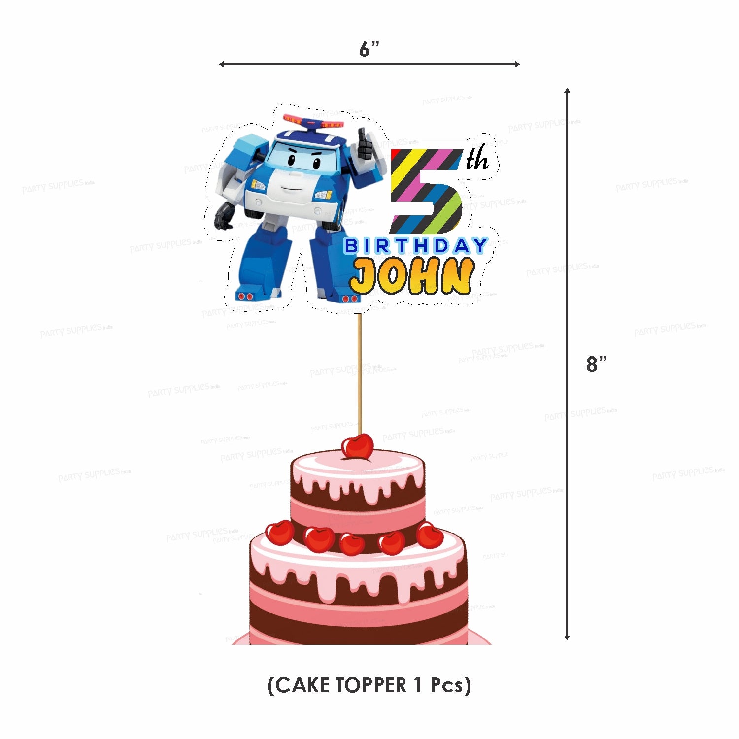 Robo Poli Theme Classic Combo Kit