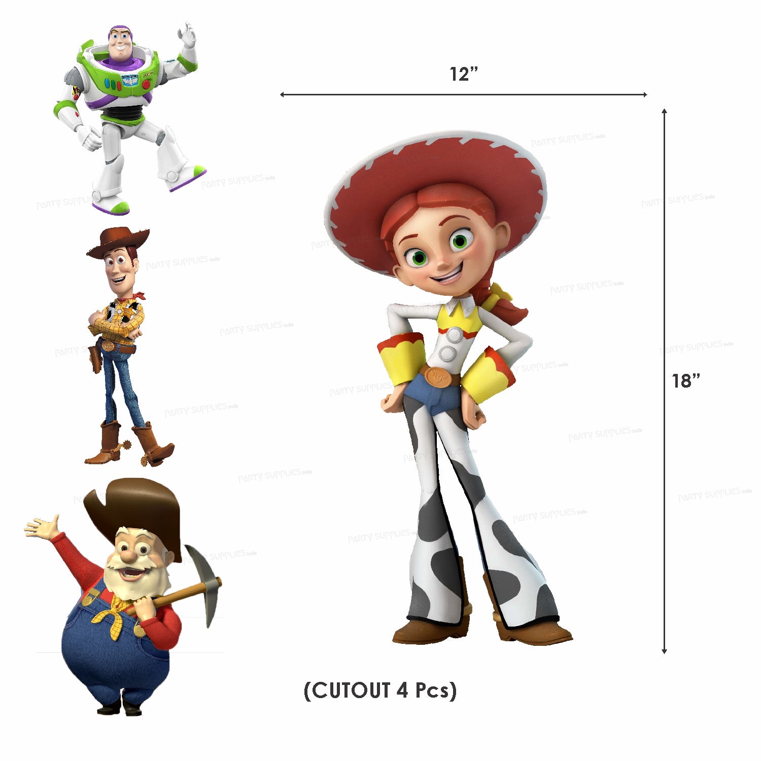 Toy Story Theme Classic Combo Kit - image 6 of 14 | Party Supplies India