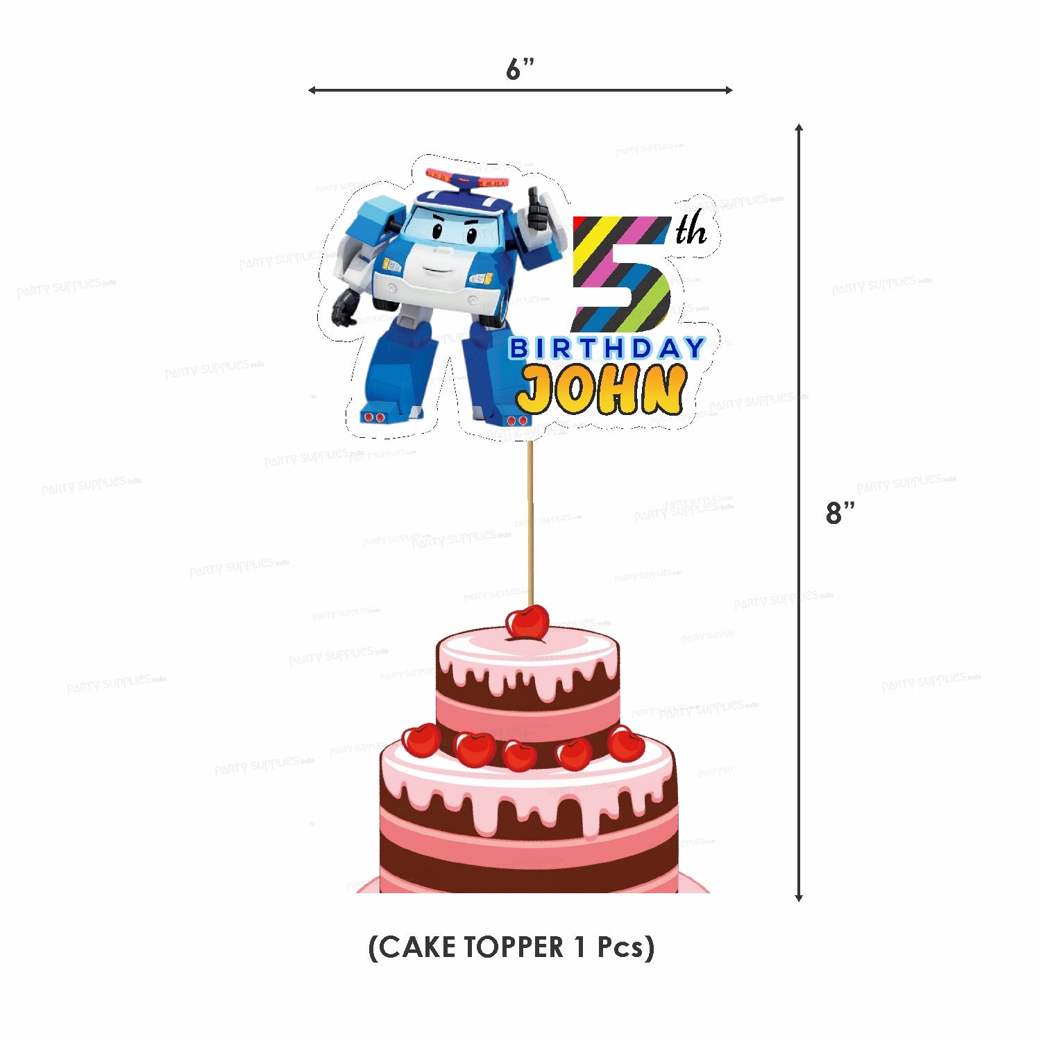 Robo Poli Theme Premium Combo Kit