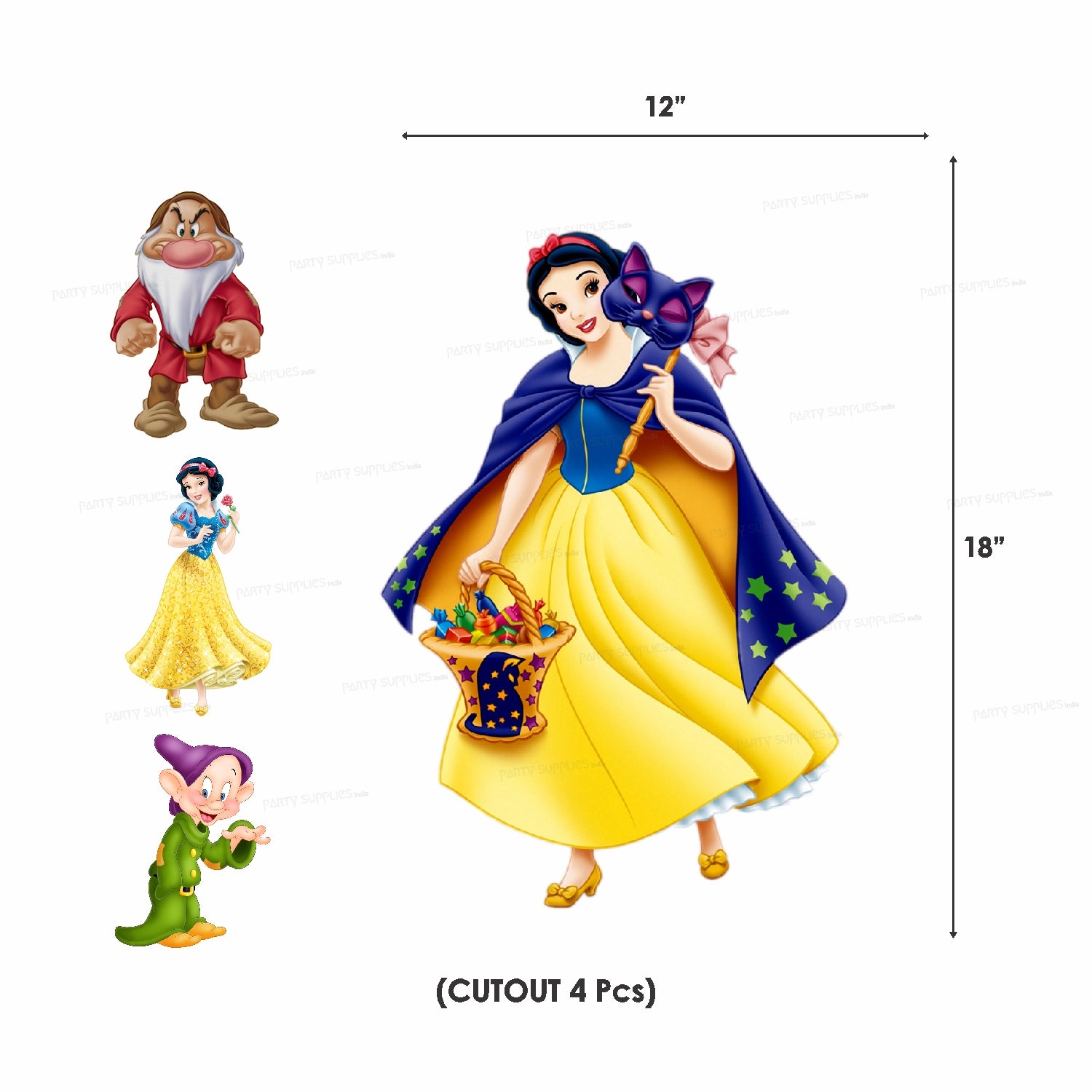 Snow And White Theme Classic Combo Kit