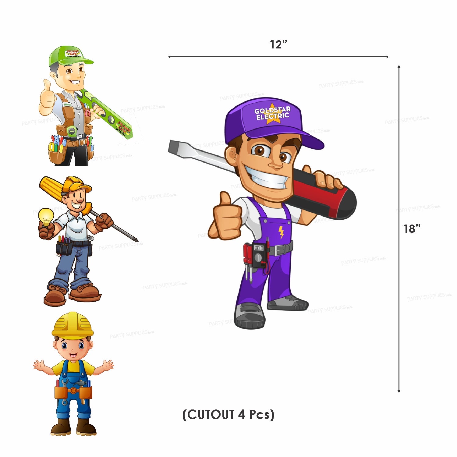 Electrician Theme Classic Combo Kit