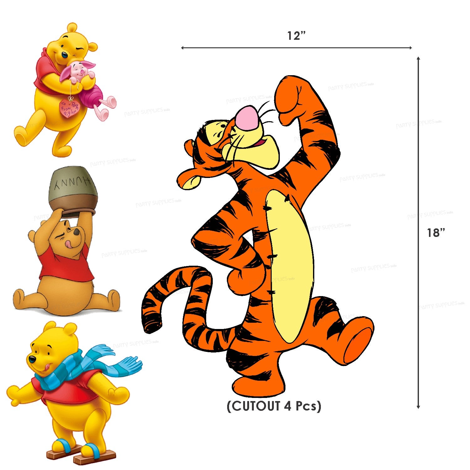 Winnie the Pooh Theme Premium Combo Kit