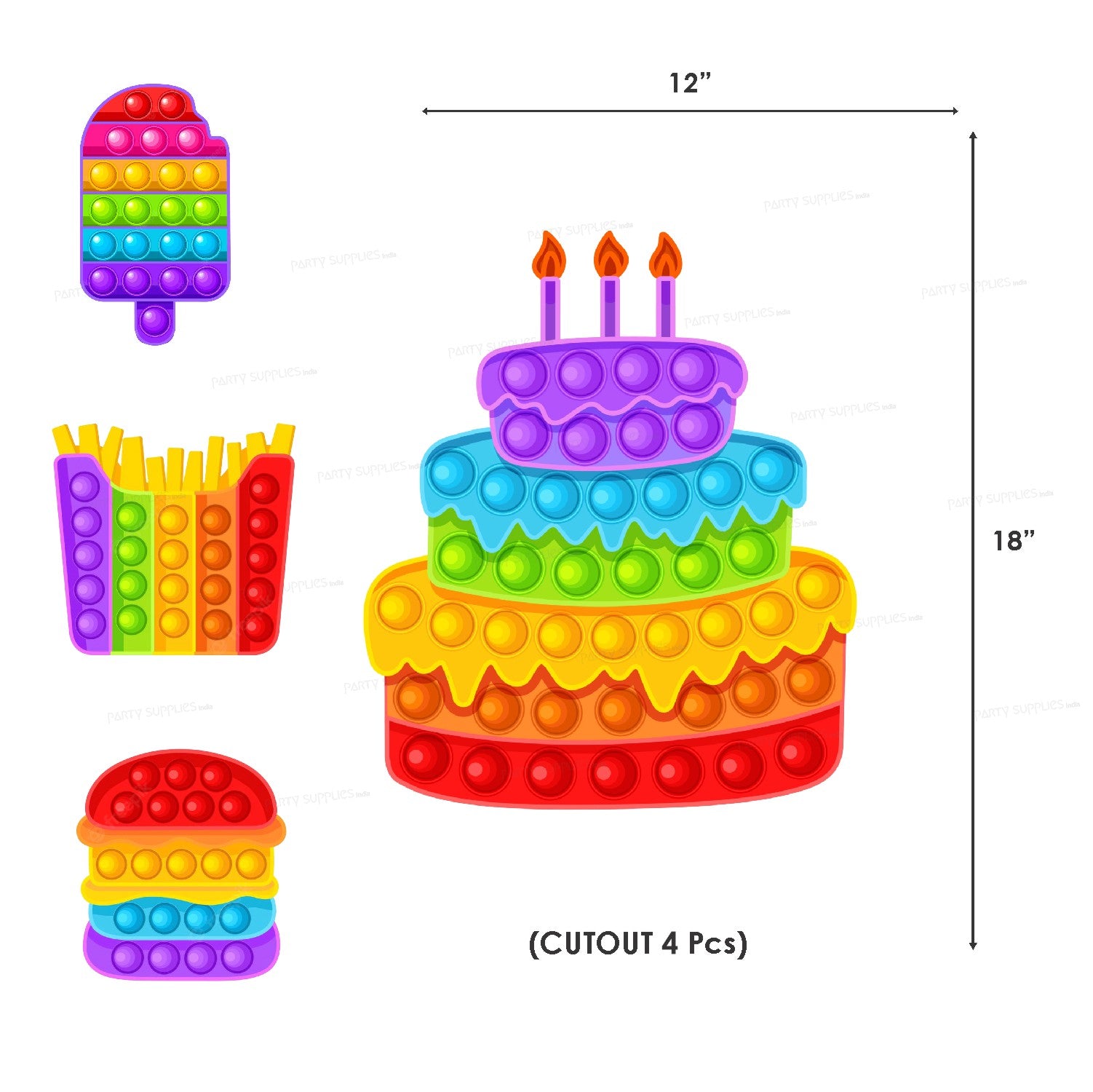 Pop It Theme Premium Combo Kit