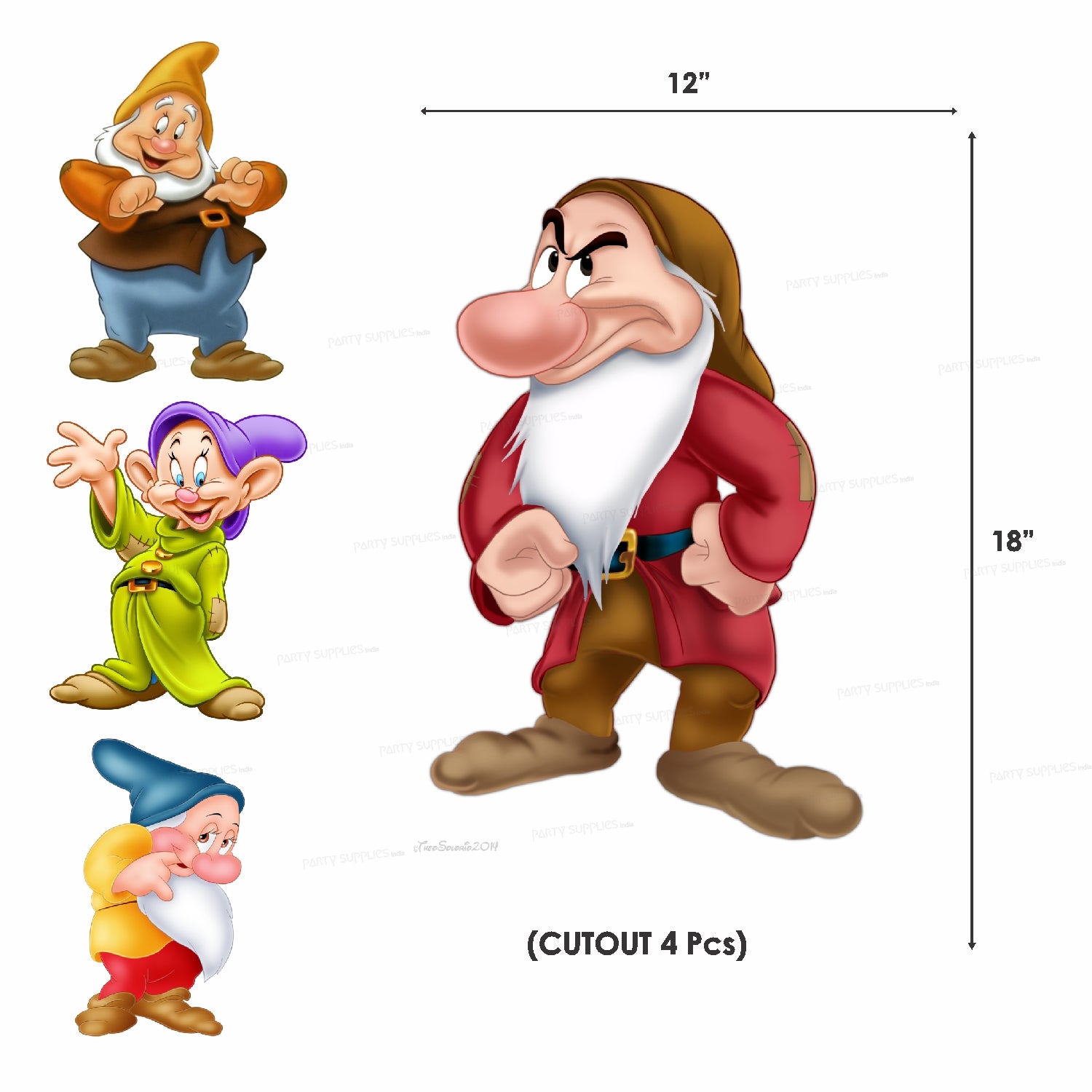 Snow And White Theme Premium Combo Kit