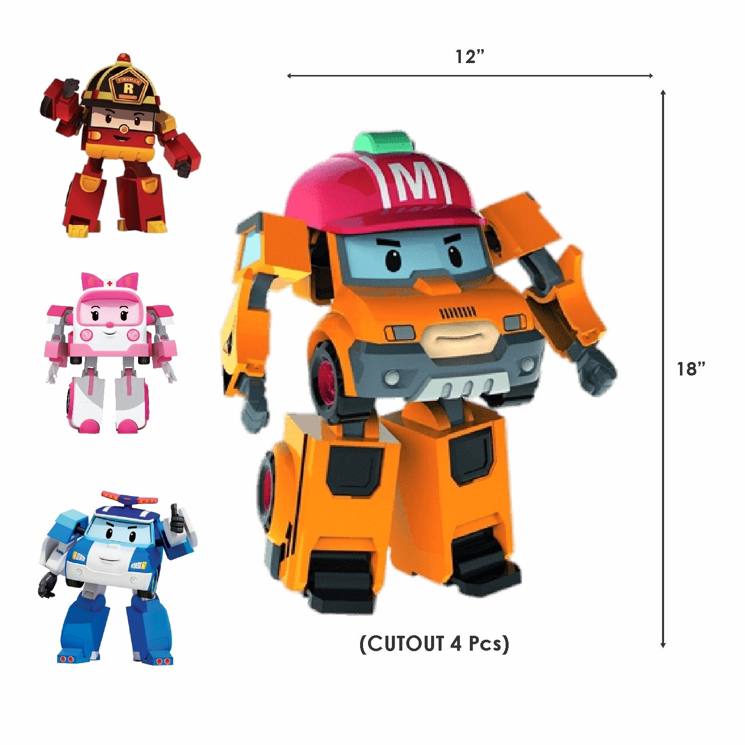 Robo Poli Theme Premium Combo Kit