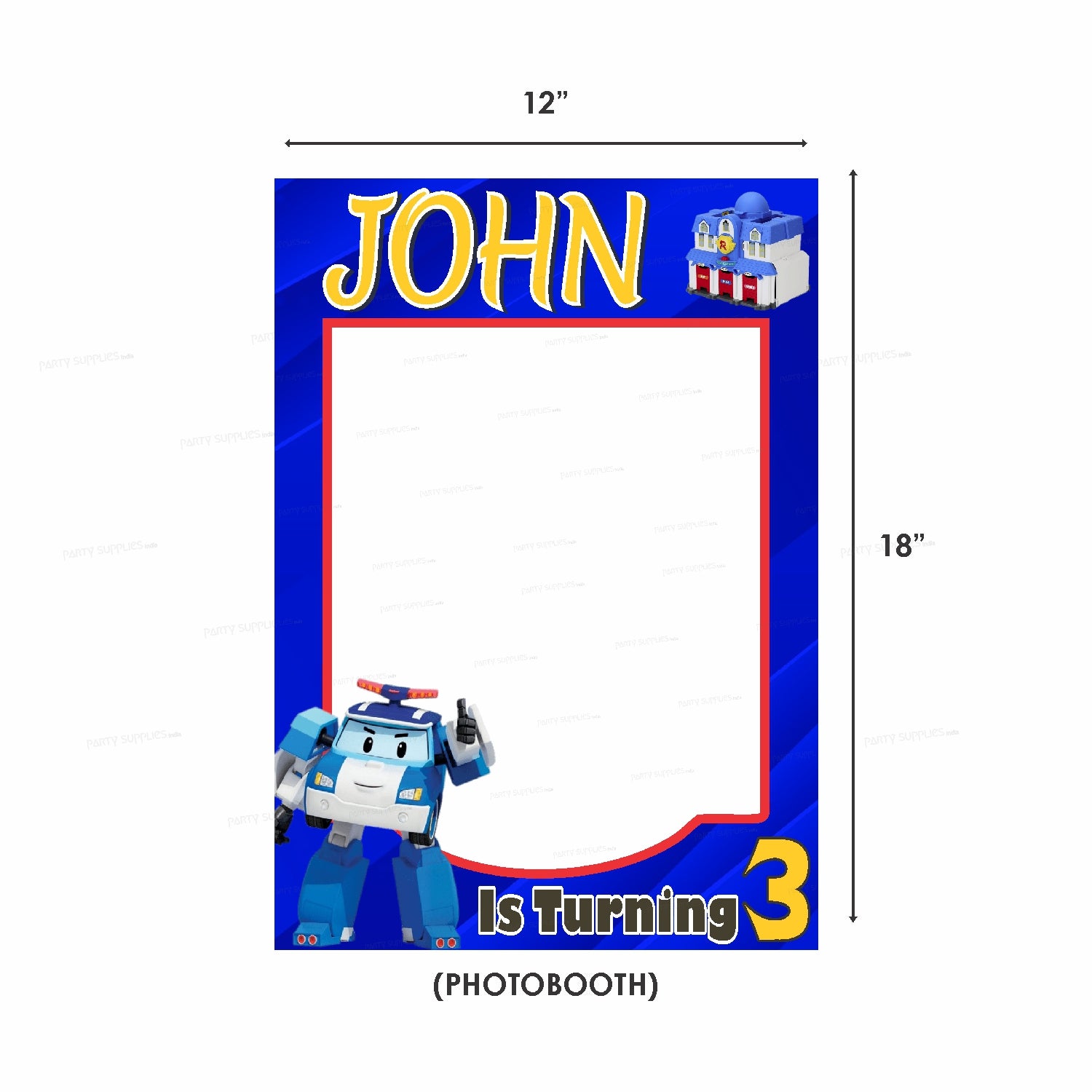 Robo Poli Theme Classic Combo Kit