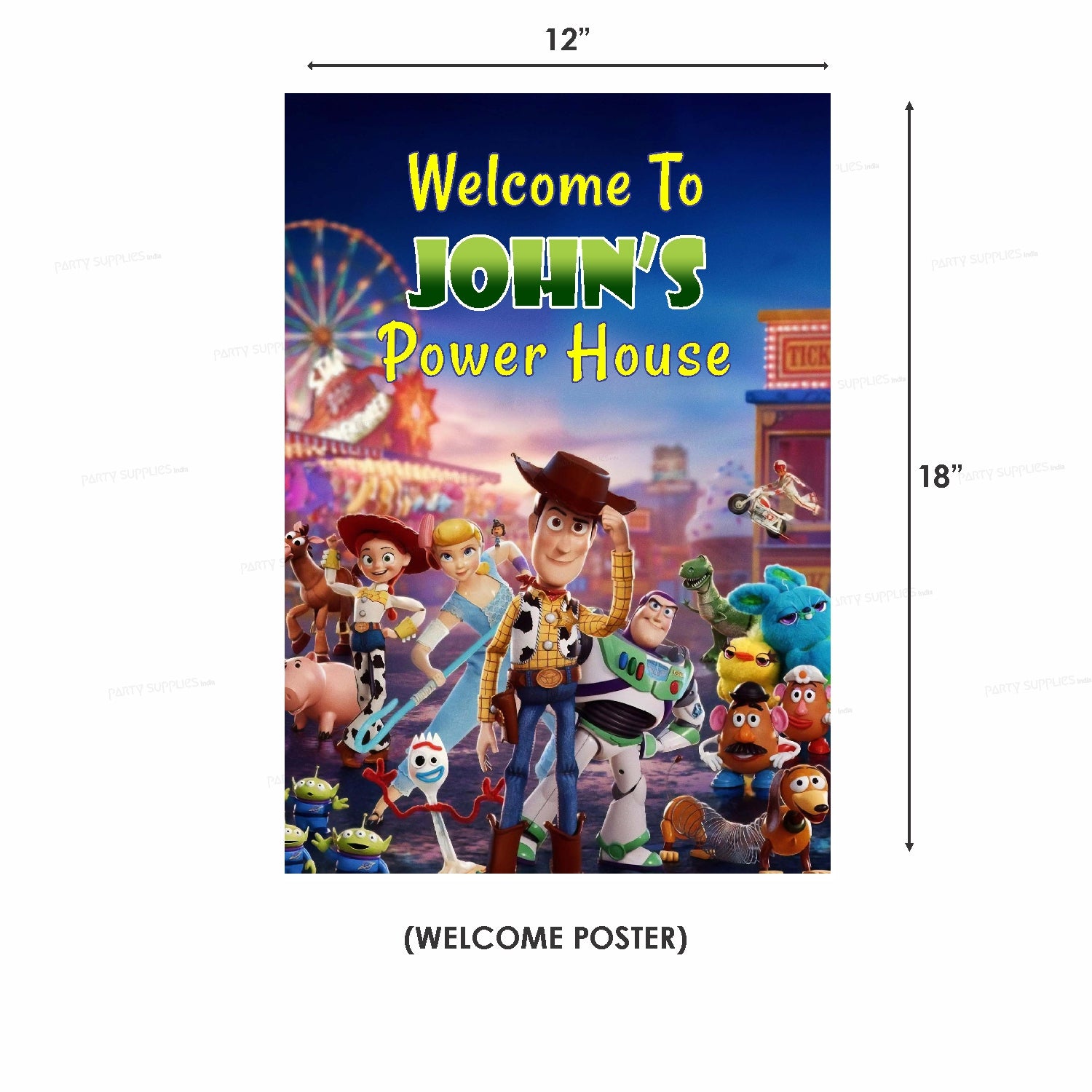 Toy Story Theme Classic Combo Kit - image 9 of 14 | Party Supplies India