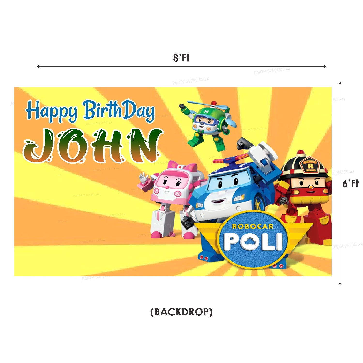 Robo Poli Theme Premium Combo Kit