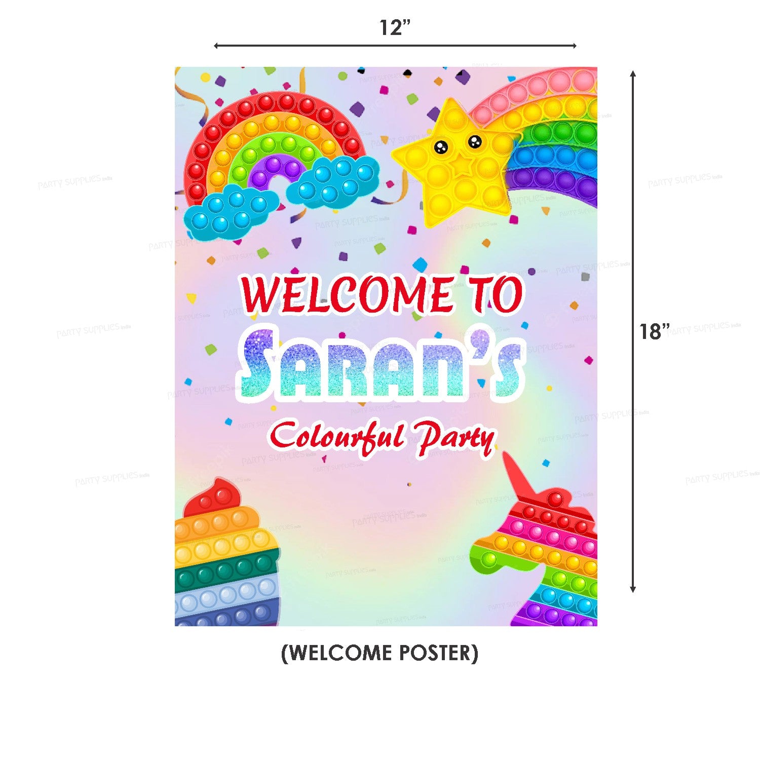 Pop It Theme Classic Combo Kit