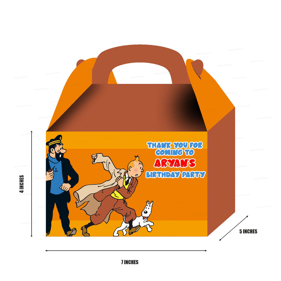 Tin Tin Theme Goodie Return Gift Boxes
