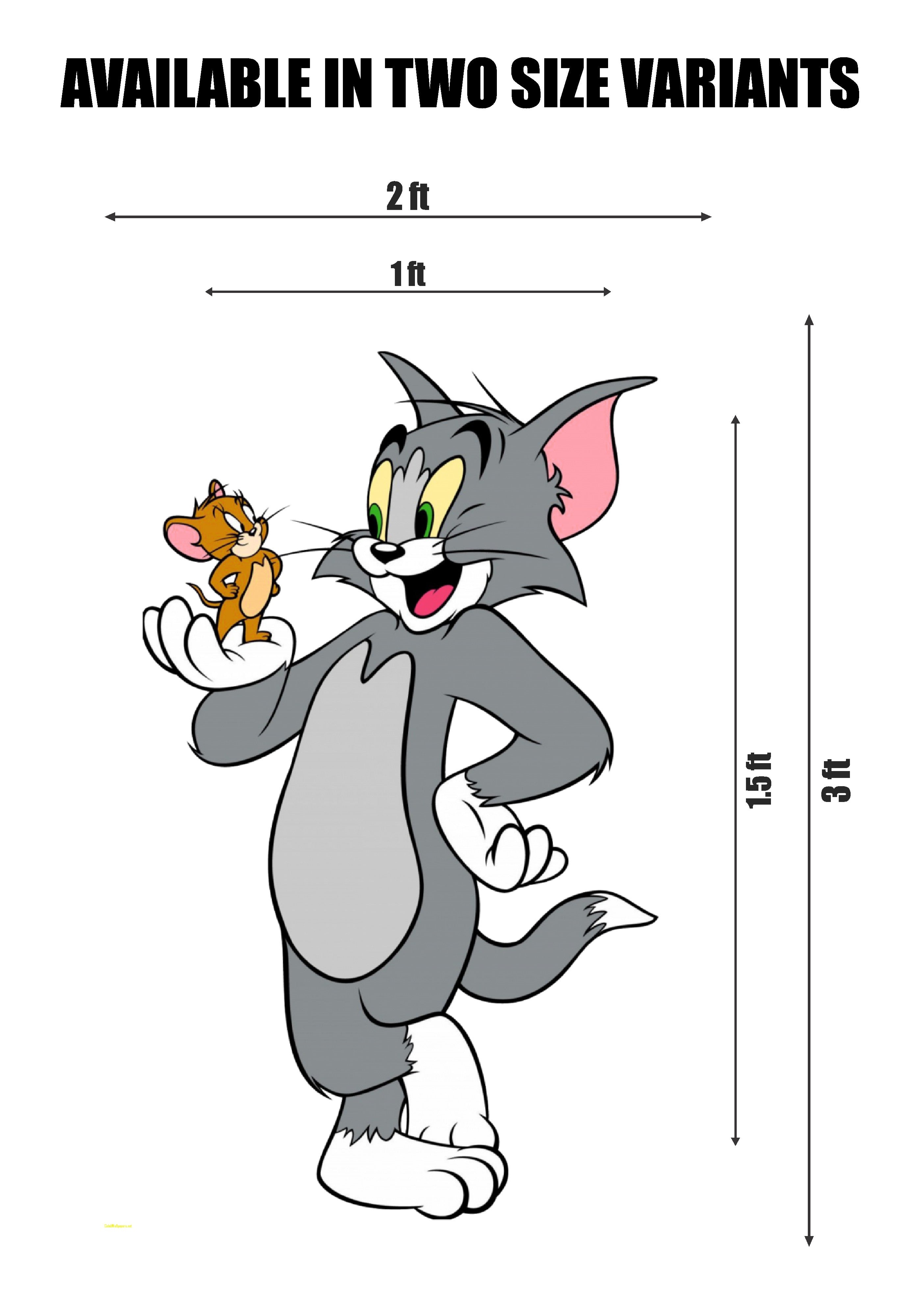 Tom & Jerry Theme Cutout TMJ-05