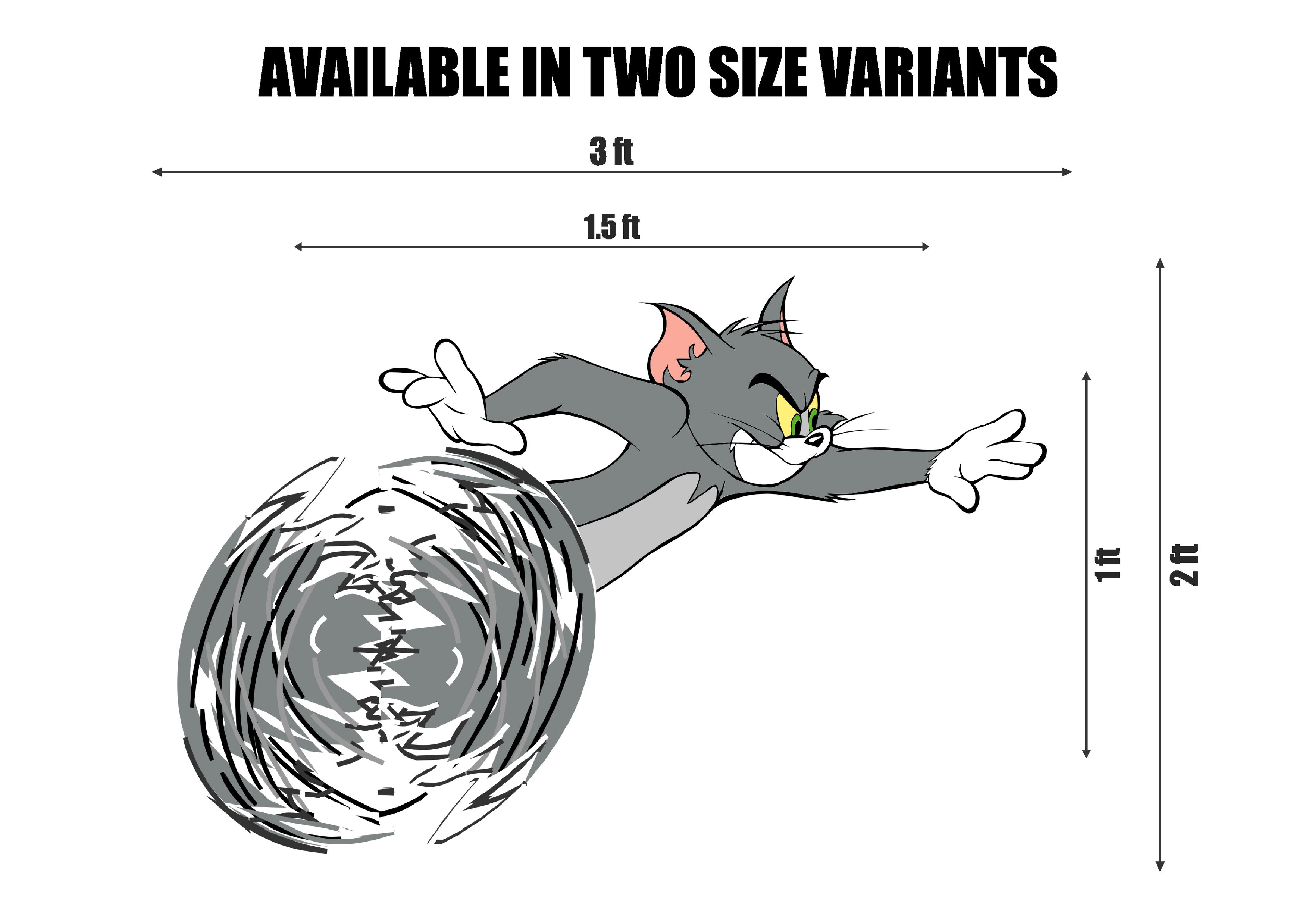 Tom & Jerry Theme Cutout TMJ-17